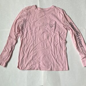Vineyard Vines Women’s Light Pink Long Sleeve Tee
